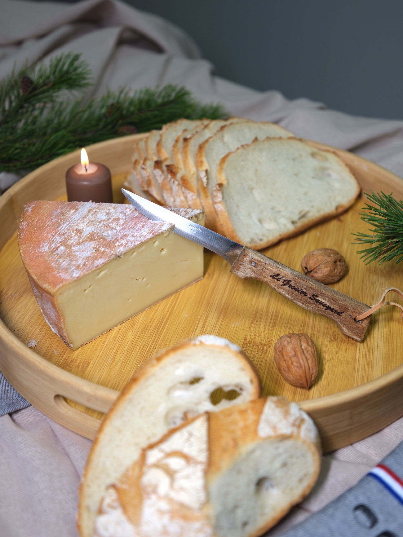 1Kg de Fromage pour raclette des Alpes au lait cru NATURE