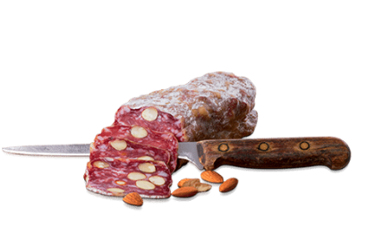 Saucisson aux amandes